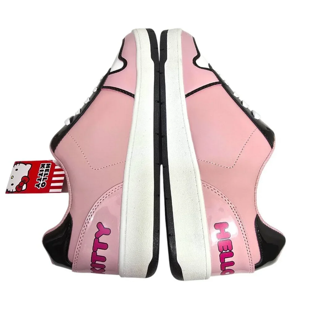 Hello Kitty Sanrio Casual Sport Court Sneakers Women's Size 10 Shoes Pink - Picture 8 of 12